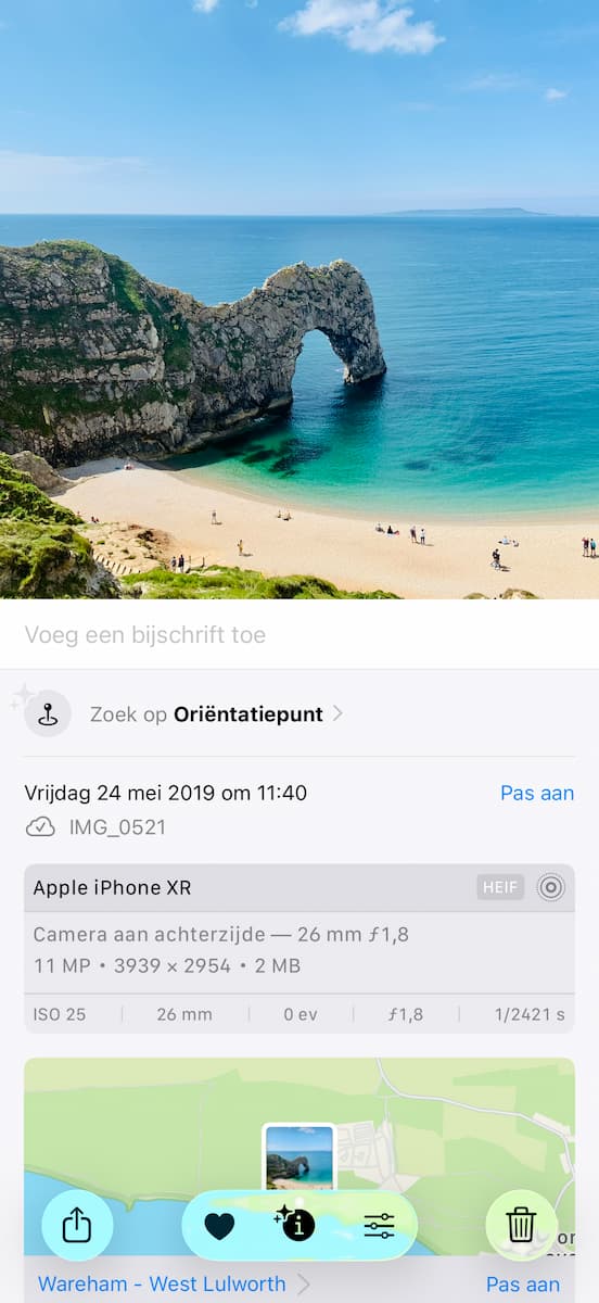 Instructiefoto: Visueel opzoeken
