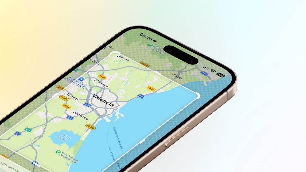 Apple kaarten header