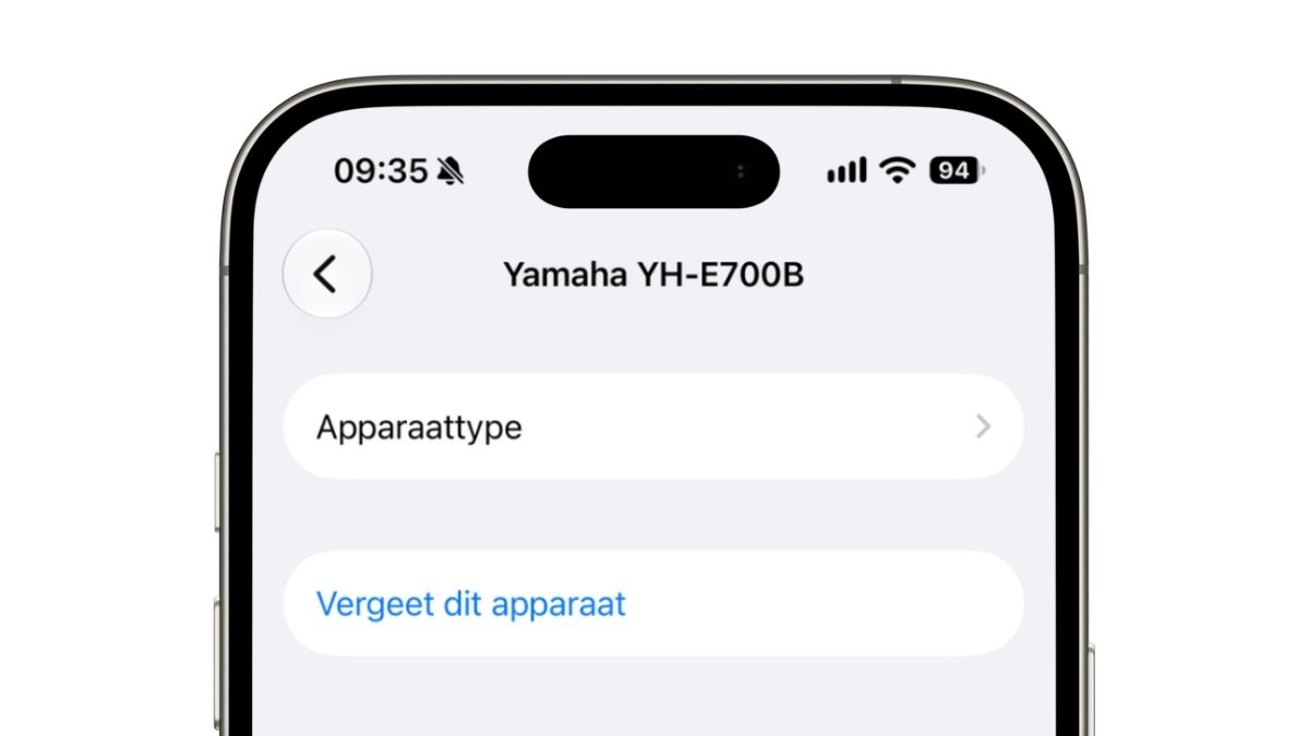 Vergeet dit apparaat