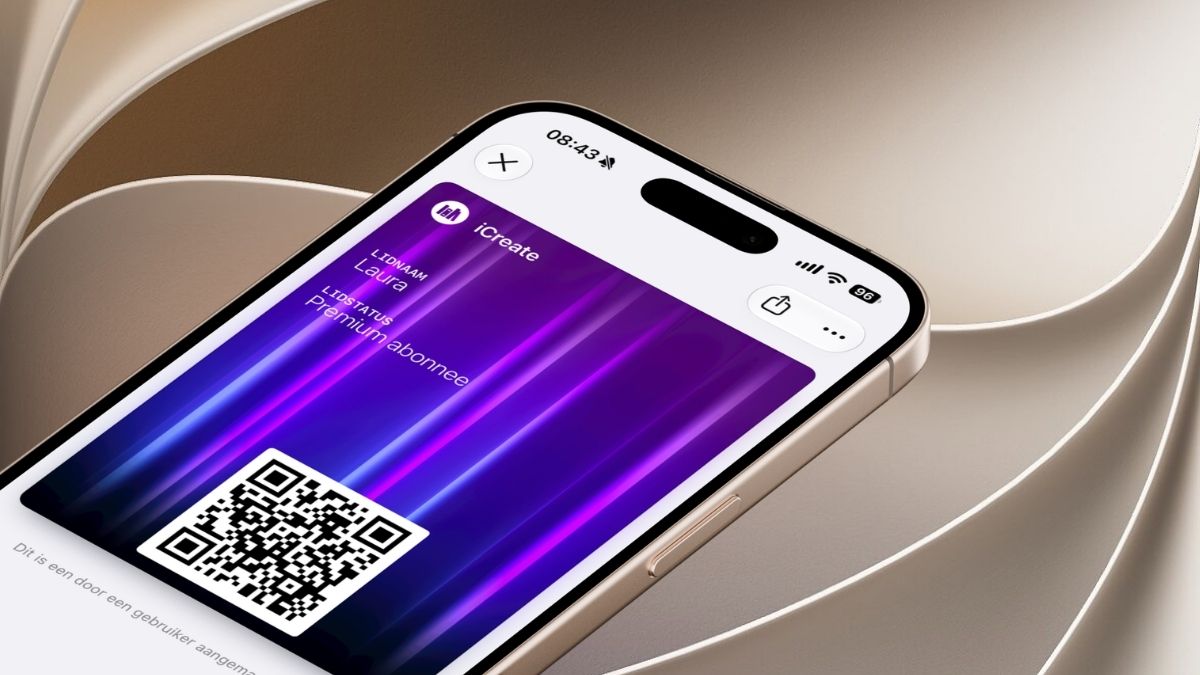 Eigen pasjes in wallet ios 27