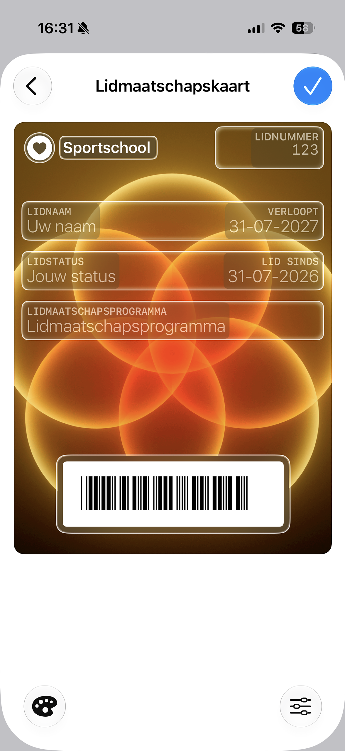 Instructiefoto: Voeg code toe