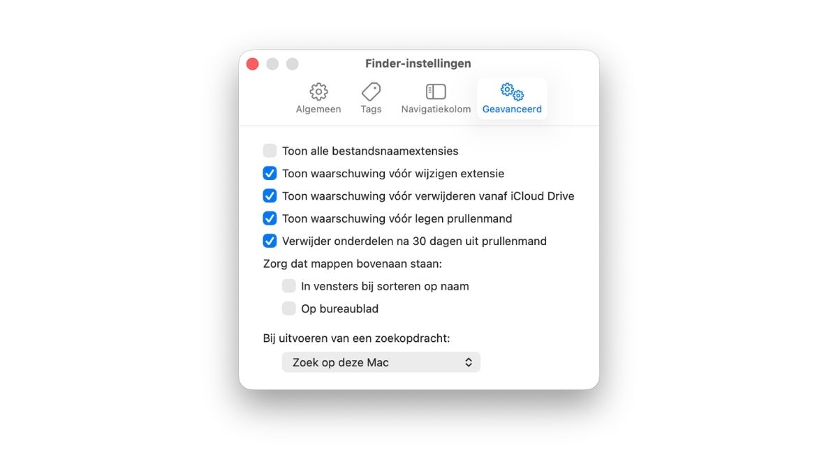 Prullenmand legen