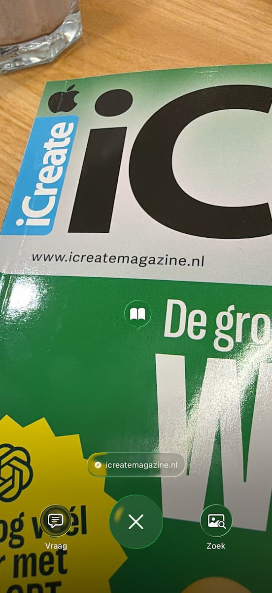 Instructiefoto: Website en meer