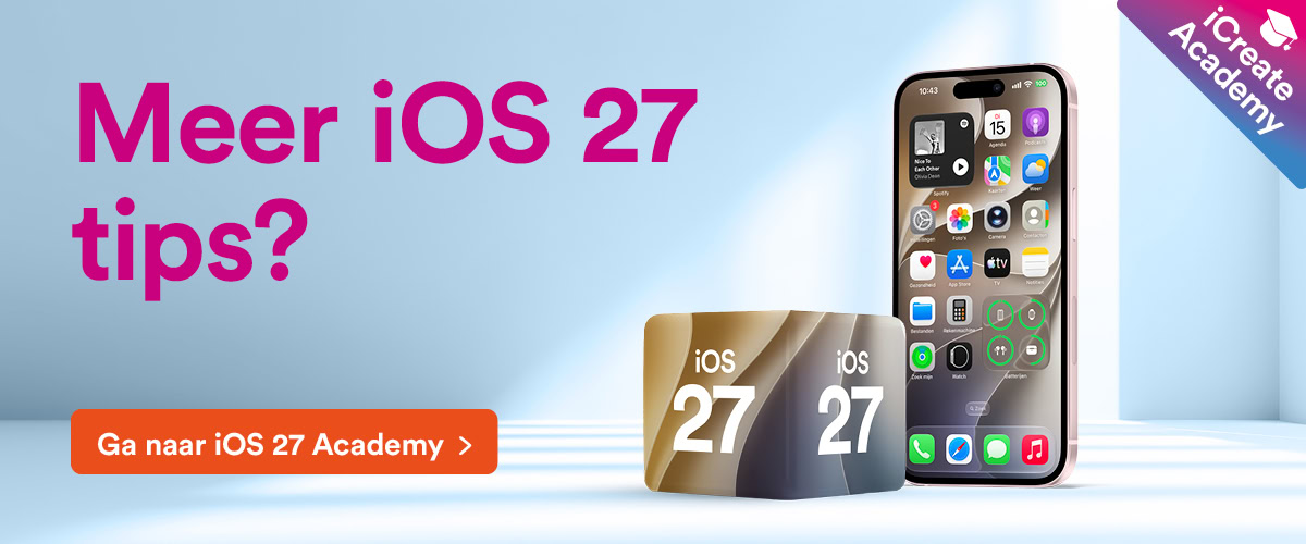 Banner voor iOS 27 Academy