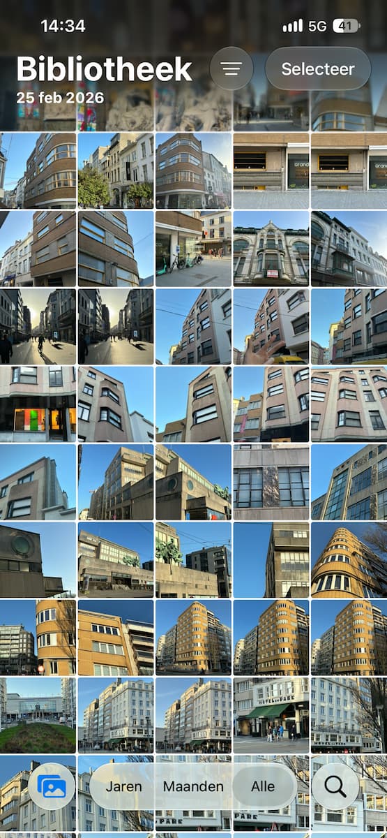 Instructiefoto: Foto's uitkiezen