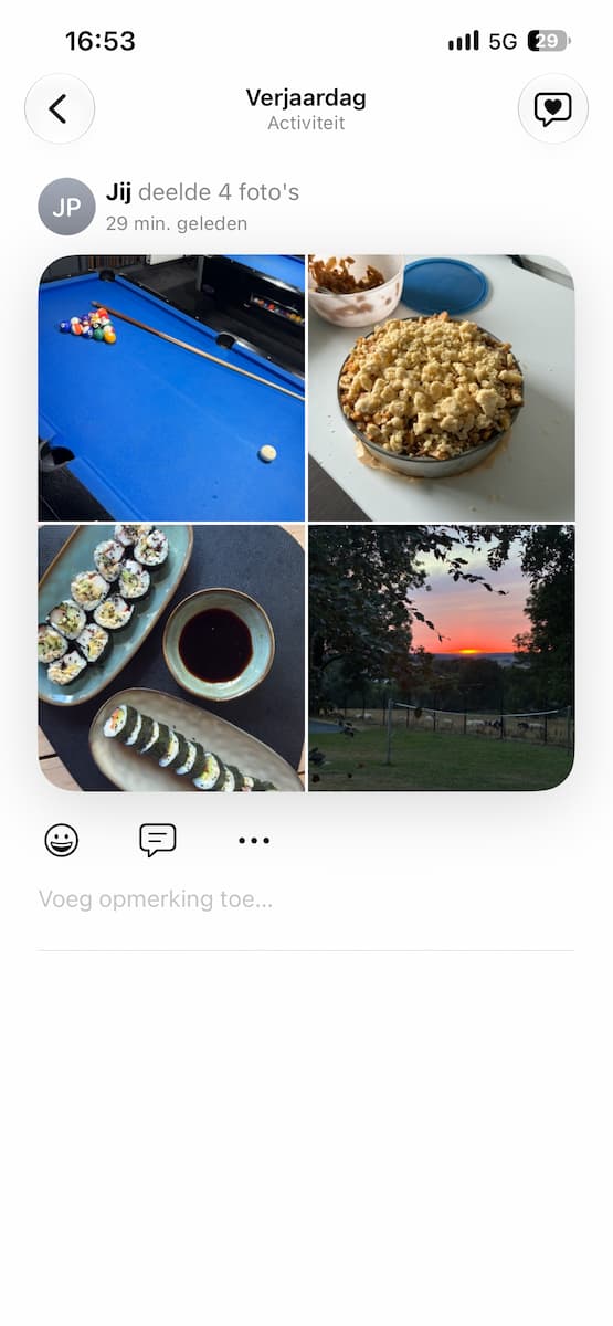 Instructiefoto: Reageren