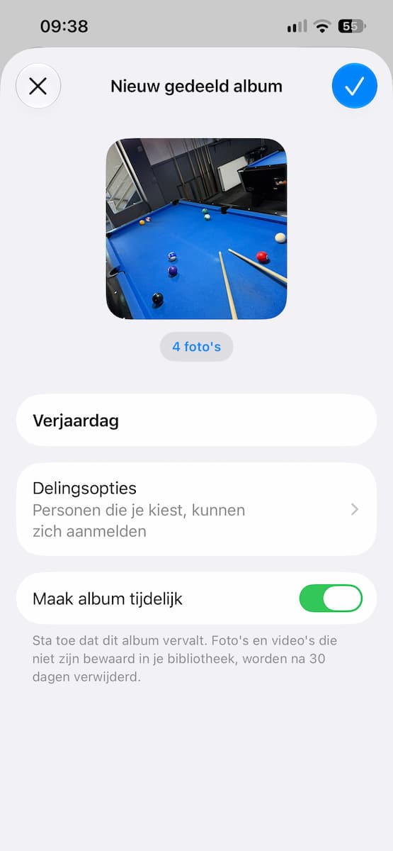 Instructiefoto: De oplossing