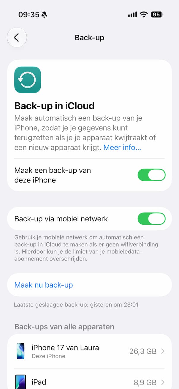 backup