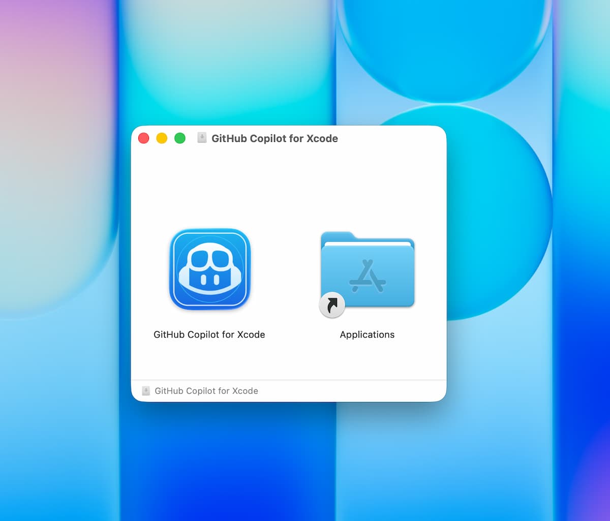 Instructiefoto: Copilot voor Xcode