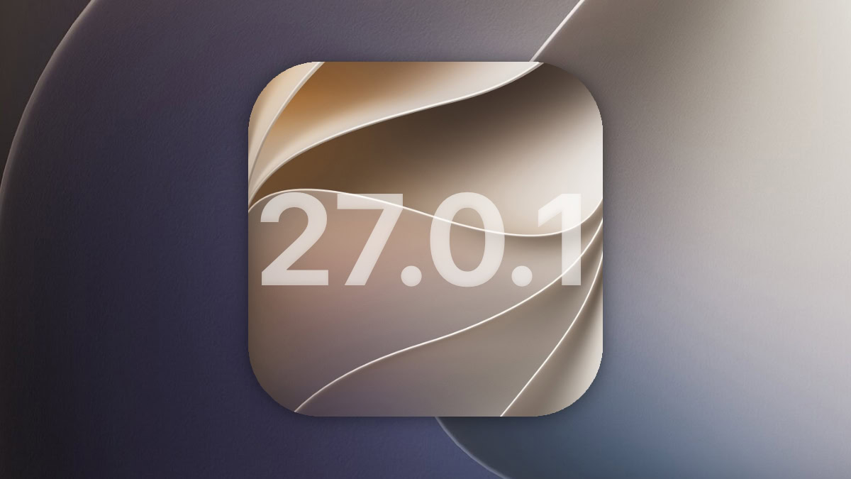 Icoontje met iOS 27.0.1