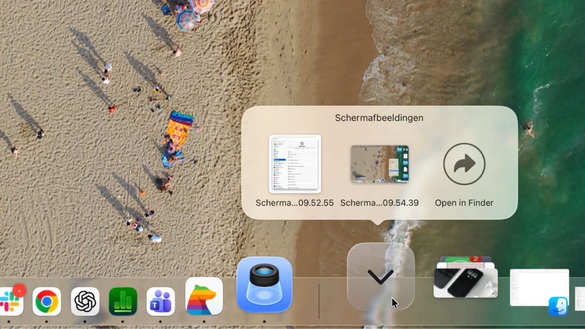 SChermafbeeldingen in dock