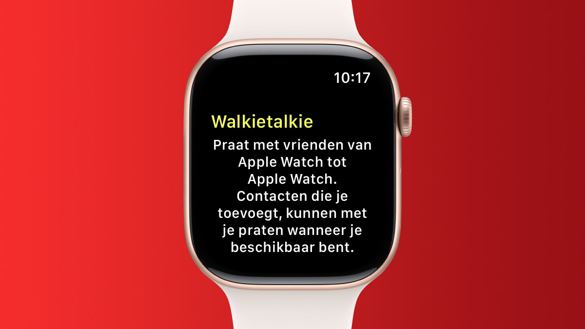 Walkietalkie in watchOS 26