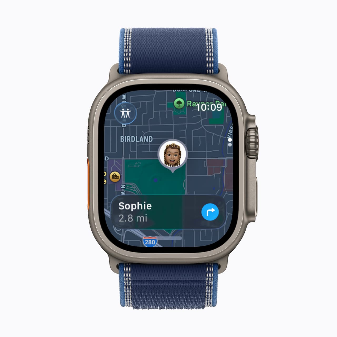 Zoek mijn in watchOS