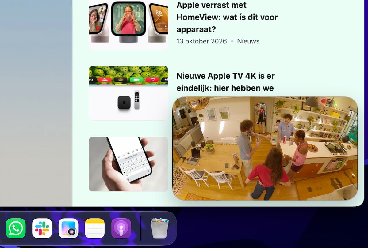 Instructiefoto: Beeld in beeld
