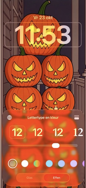 Instructiefoto: Maak het spookachtig mooi af 