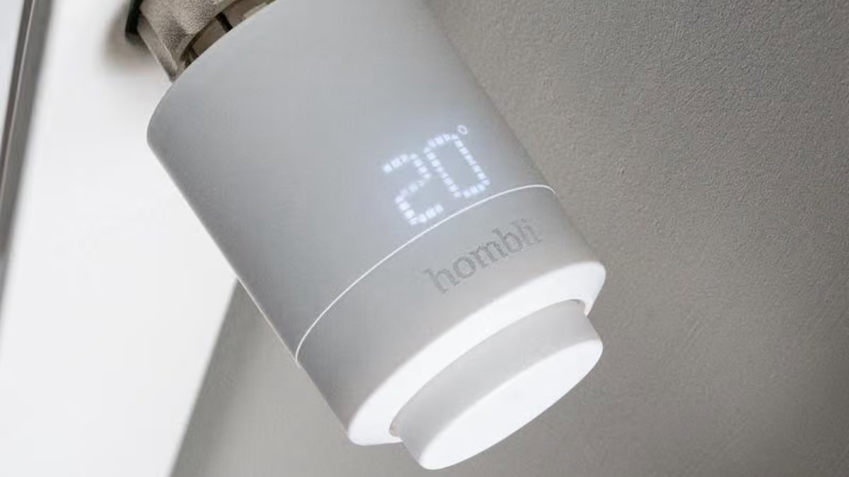 Slimme thermostaatknop van Hombi