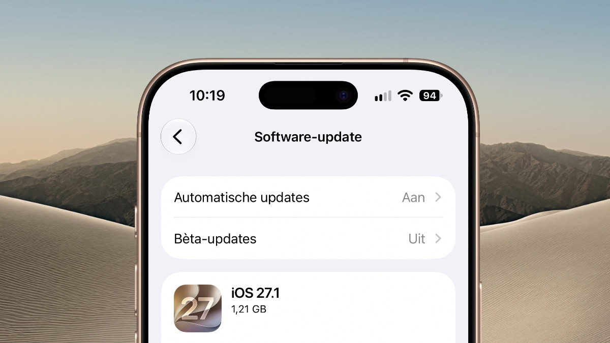 iOS 27.1