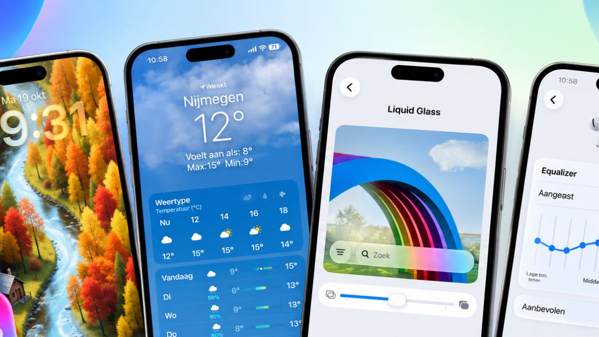 iOS 27 instellingen