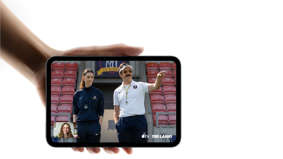 iPad mini met Ted Lasso