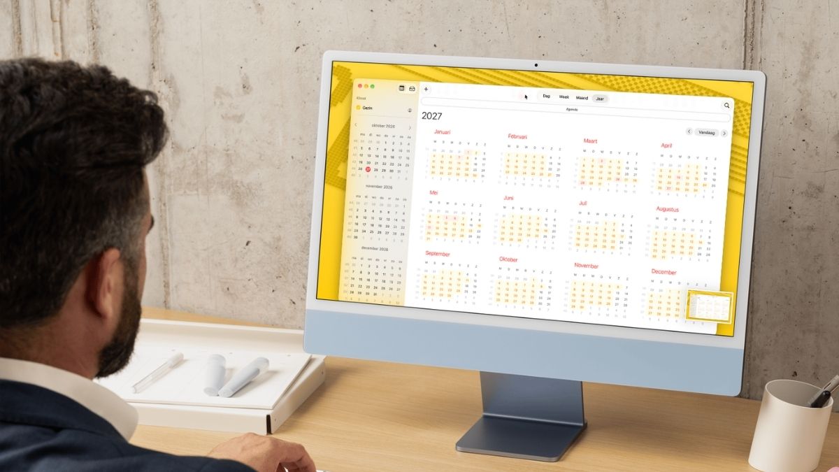 Agenda op de Mac