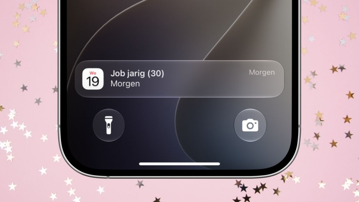 Melding verjaardag