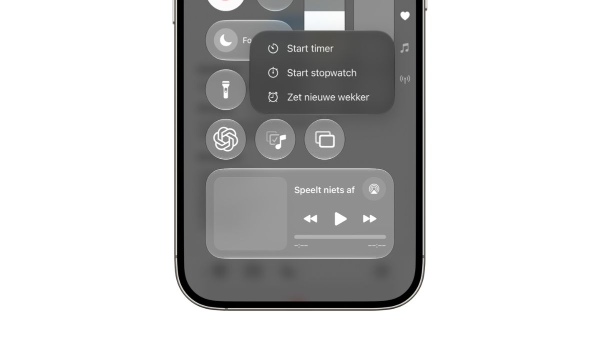 Timer iOS extra functies